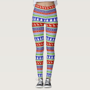 leggings scandinaves de noël