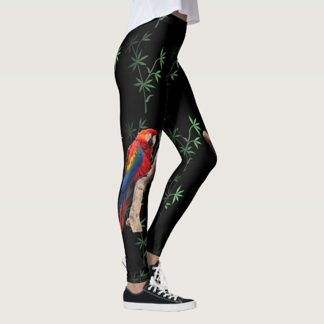 Leggings Scarlet Macaw (Droite)