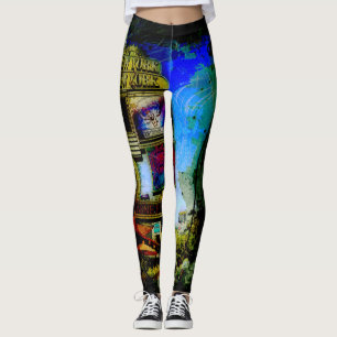 Leggings Scène Las Vegas Street
