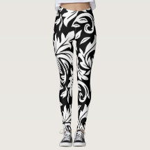 Leggings Schwarz P0358