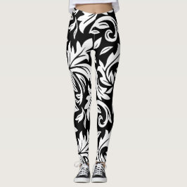 Leggings Schwarz P0358