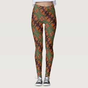Leggings Sci-Fi "Oiseaux de feu" formes de vie alien en vol