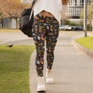 Leggings Scooby-Doo   Halloween Scooby-Doo Motif