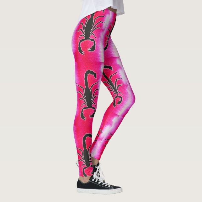 Leggings scorpio rose (Droite)