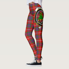 Leggings Scotstee Clan Grant de Lurg Crest Tartan Women