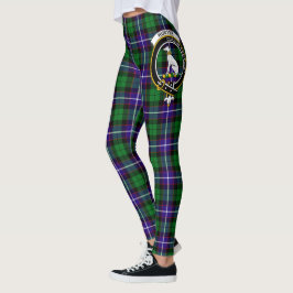 Leggings Scotstee Clan Hunter Moderne Crest Tartan Femmes
