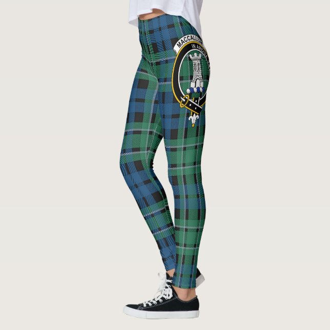 Leggings Scotstee Clan MacCallum Ancient Crest Tartan Women (Gauche)