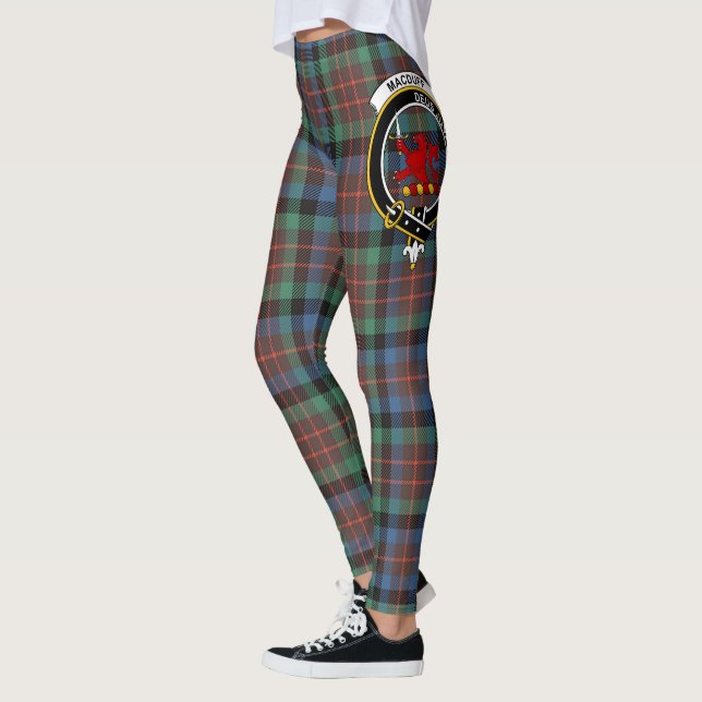 Leggings Scotstee Clan MacDuff Chasse Ancienne Crest Tartan (Gauche)