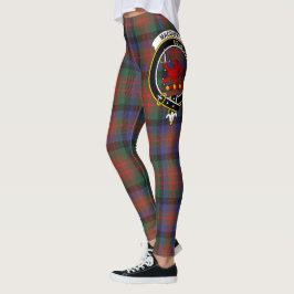 Leggings Scotstee Clan MacDuff Chasse Tartan Crest moderne