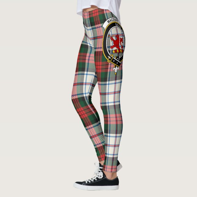 Leggings Scotstee Clan MacDuff robe moderne Crest Tartan (Gauche)