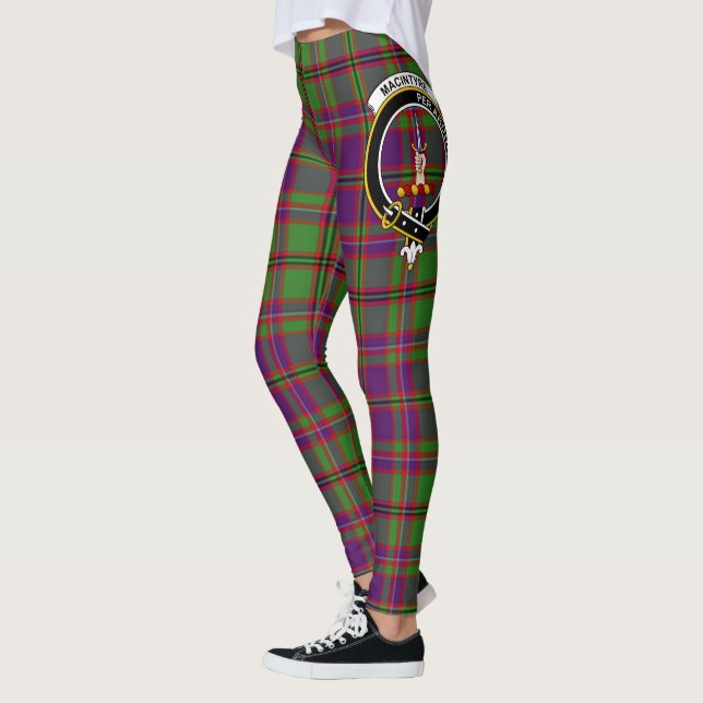 Leggings Scotstee Clan MacIntyre De Glenorchy Crest Tartan (Gauche)
