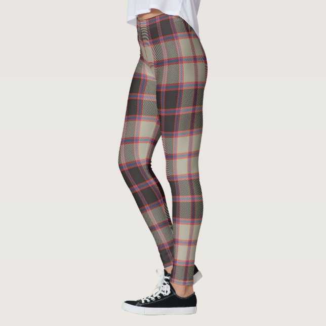 Leggings Scotstee Clan MacPherson Chasse Tartan antique (Gauche)