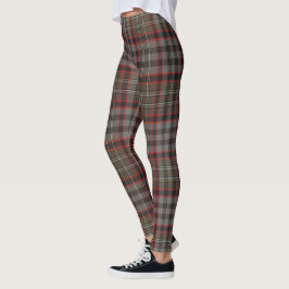 Leggings Scotstee Clan Nicolson Chasse Tartan Patiné