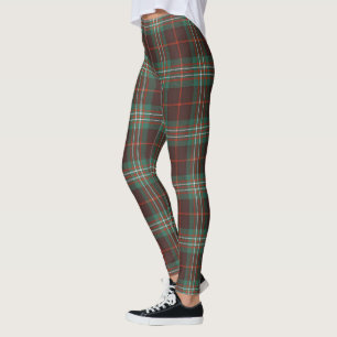 Leggings Scotstee Clan Scott Brown Tartan Femmes