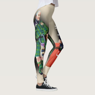 Leggings Scottish Campbell Tartan Par R. R. McIan
