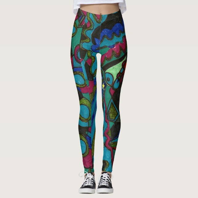LEGGINGS SCRIBZ/TSB (Vorderseite)
