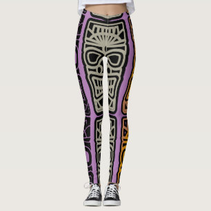 Leggings Sculptures Triple Tiki Thunder_Cove