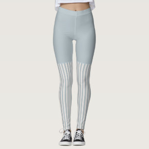 Leggings Seahorse Bleu Classique Nautique Élégant
