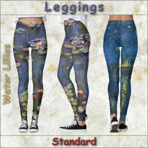 LEGGINGS - "Seerosen" - Claude Monet