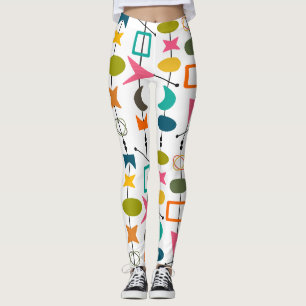 Leggings Semi-Siècle des brochettes modernes