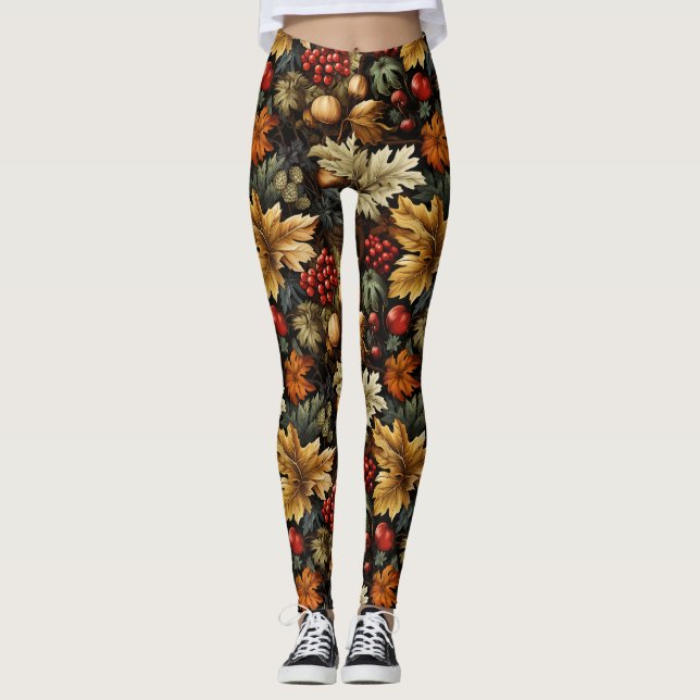 Leggings sensation d'automne (Devant)
