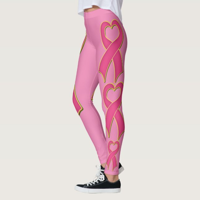 Leggings Sensibilisation au cancer du sein (Gauche)