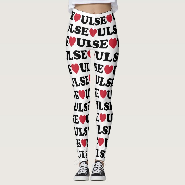 Leggings Séoul Love Heart (Devant)