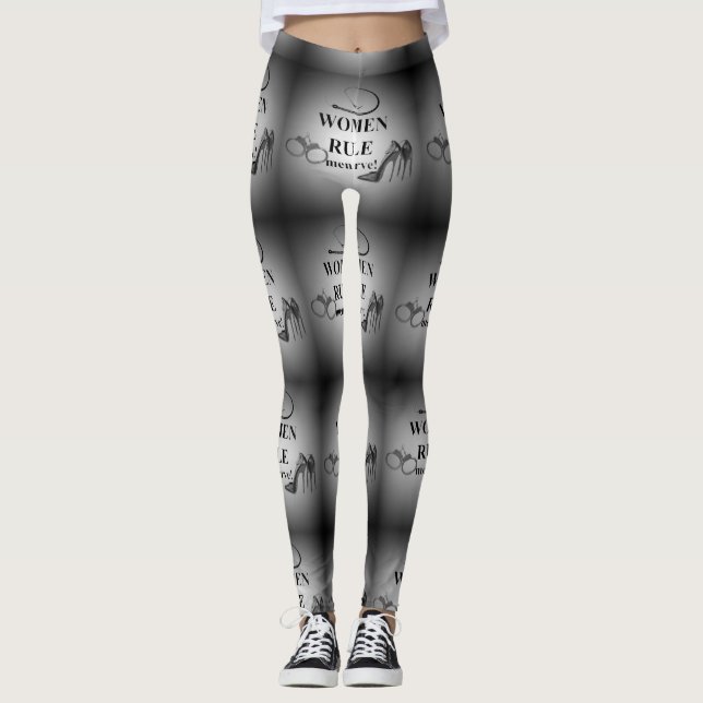 LEGGINGS SERVICE D'HOMMES DE RÈGLE DE FEMMES (Devant)