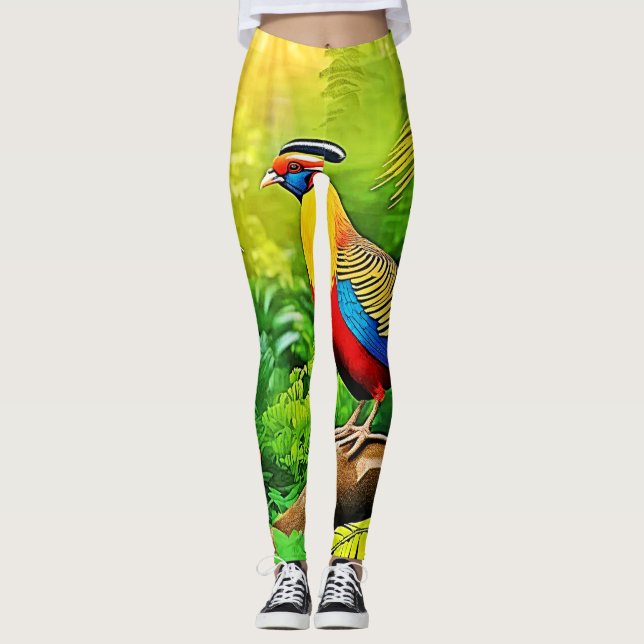 Leggings Serviette de plage (Devant)
