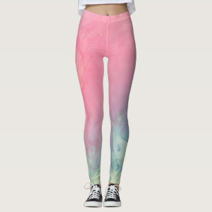 Leggings S'est levée et l'aquarelle de sérénité