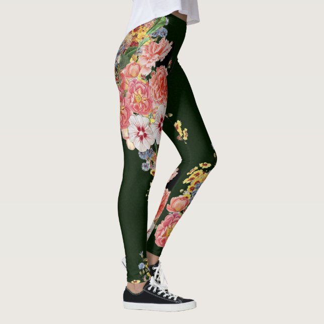 Leggings Séville florale (Droite)