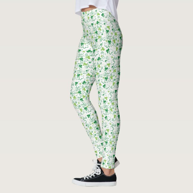 Leggings Shamrock tourbillonnant (Gauche)