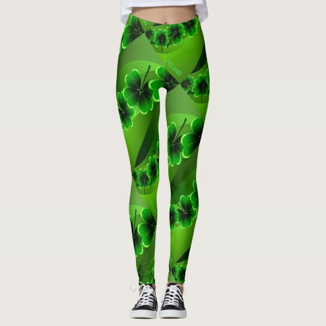 Leggings shamrocks (Devant)