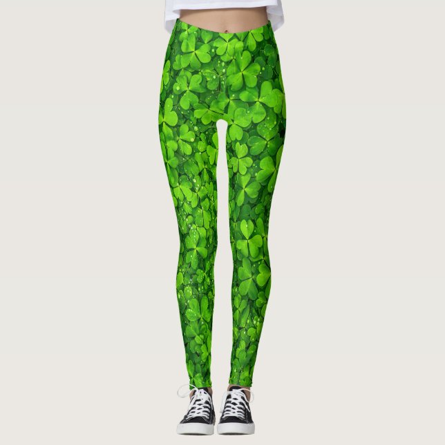 Leggings shamrocks (Devant)