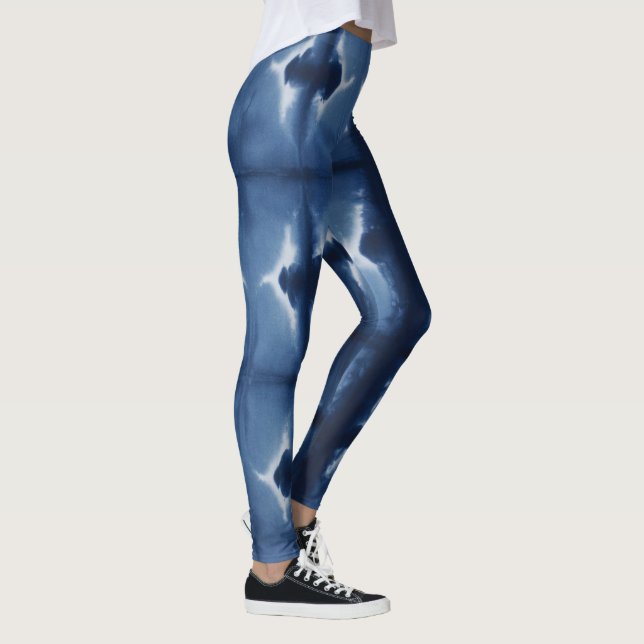 Leggings Shibori Blue (Droite)