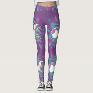 Leggings Shofar coloré avec des motifs