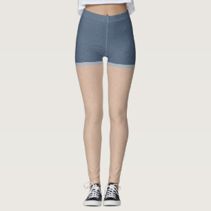 Leggings Shorts de denim