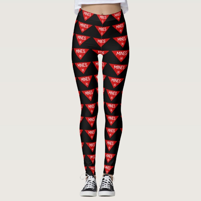LEGGINGS SIGNE DE MINES | SIGNAGE | SYMBOLE (Devant)