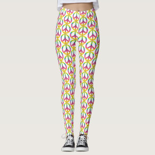 Leggings Signe de paix hippie