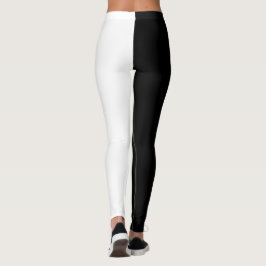 Leggings Simplicité d'accrochage des yeux de pattes noires 
