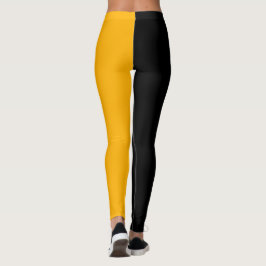 Leggings Simplicité d'accrochage des yeux de pattes noires 