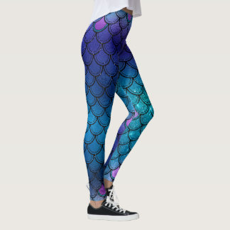 Leggings Sirène scintillante de parties scintillantes