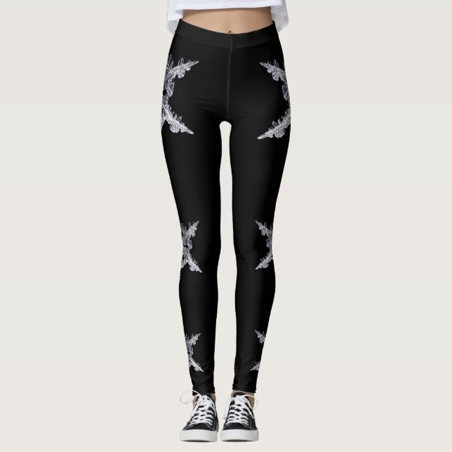 Leggings Skin de neige (Devant)