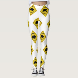 Leggings SlipperySignal de passage de l'ours de Joe silhoue