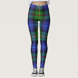 Leggings Smith Clan Scottish Tartan Plaid Motif