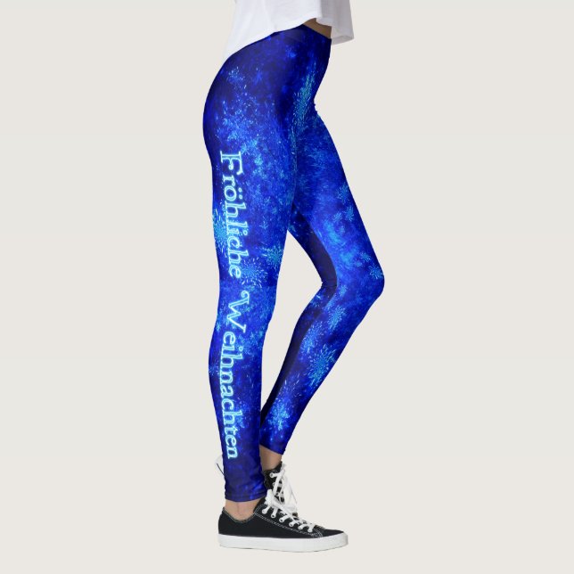 Leggings Snowburst - Fröhliche Weihnachten (Droite)