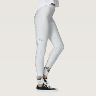 Leggings Snowshoe Siamois Empreintes Maureen Girard Mag de