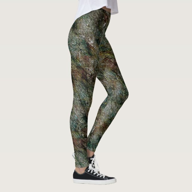 Leggings Sobras de tinta spray da cabine de pintura (Droite)