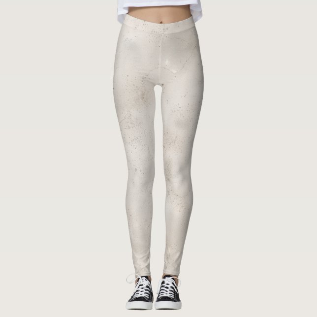 Leggings Soft Worn Concrete Texture (Devant)