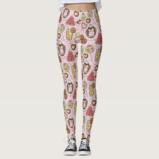 Leggings Soins sucrés (Devant)